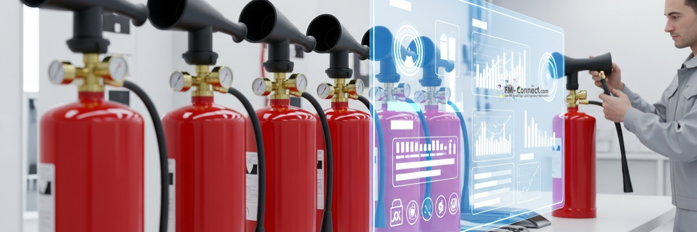 Tragbare CO₂-Feuerlöscher